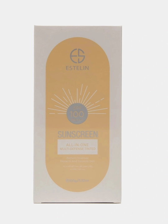 Солнцезащитный крем, SPF 80, 100 PA+++, ESTELIN 50 гр, 75 гр, 100 гр - 