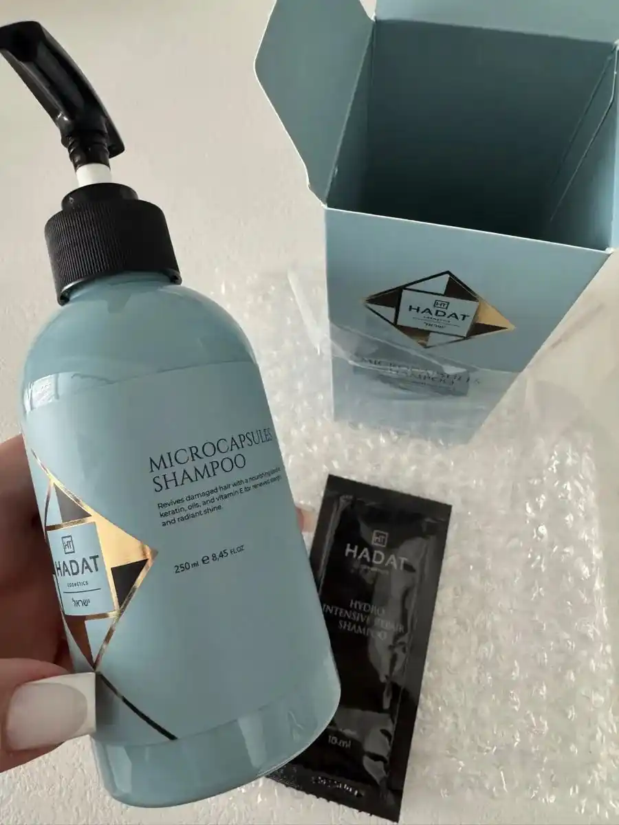 HADAT COSMETICS шампунь для пушистых волос профессиональный microcapsules