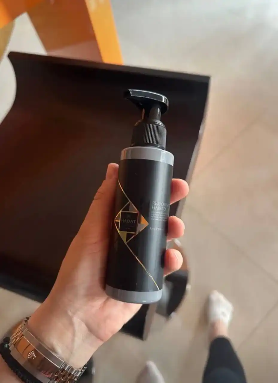 HADAT soch uchun tiklovchi, termoprotektorli sadafli zardob, 120 ml