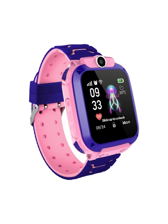 GPS va sim-karta bilan jihozlangan bolalar aqlli soatlari Smart Watch, TechnoEarth
