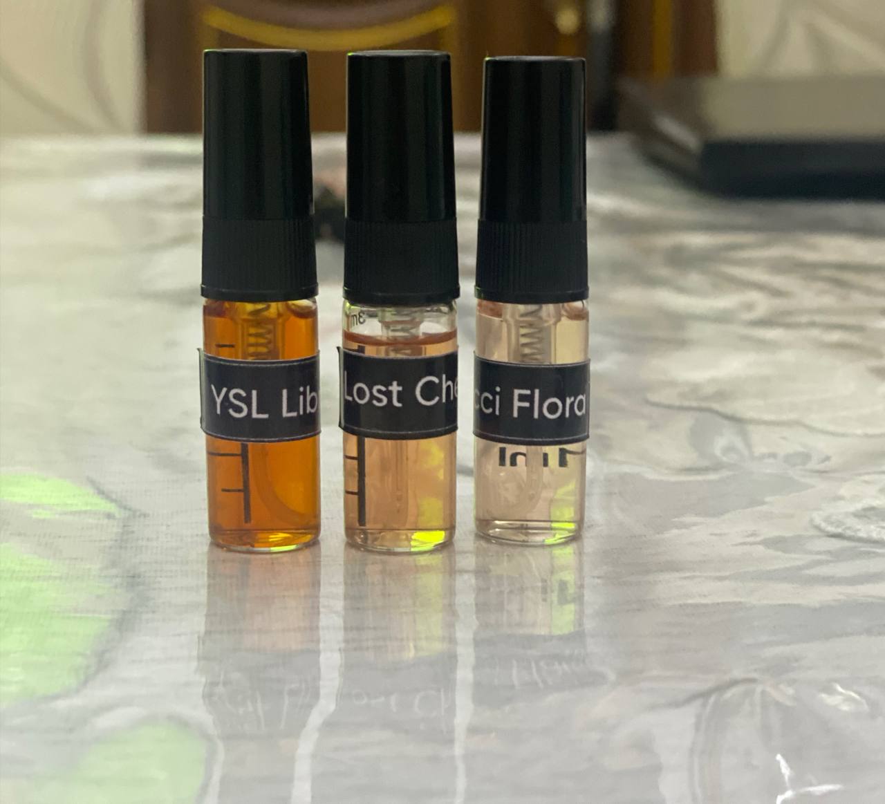 Ayollar uchun atir Lost Cherry Tom Ford, YSL Libre, Gucci Flora 3 ayollar ifori