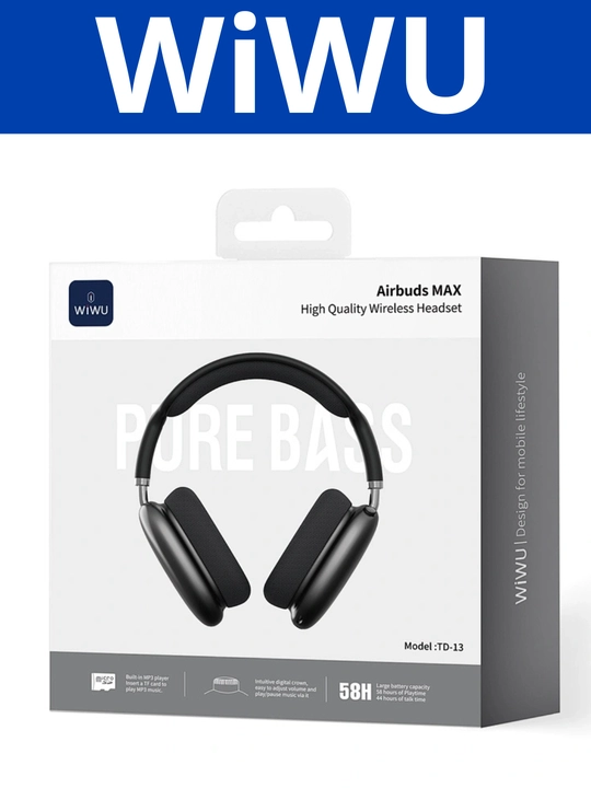WiWU Airbuds MAX — наушники с качественным звуком и полностью охватывающей уши