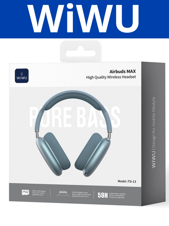WiWU Airbuds MAX — наушники с качественным звуком и полностью охватывающей уши