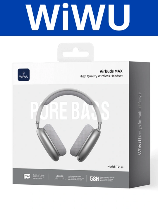 WiWU Airbuds MAX — наушники с качественным звуком и полностью охватывающей уши