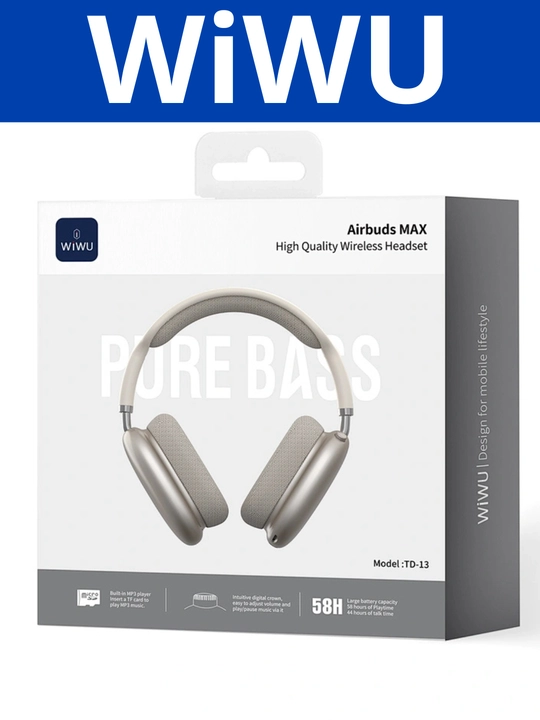 WiWU Airbuds MAX — наушники с качественным звуком и полностью охватывающей уши