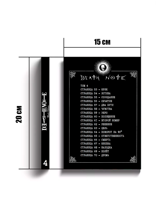 Manga, Tetrad` smerti Black Edition, 4 tom