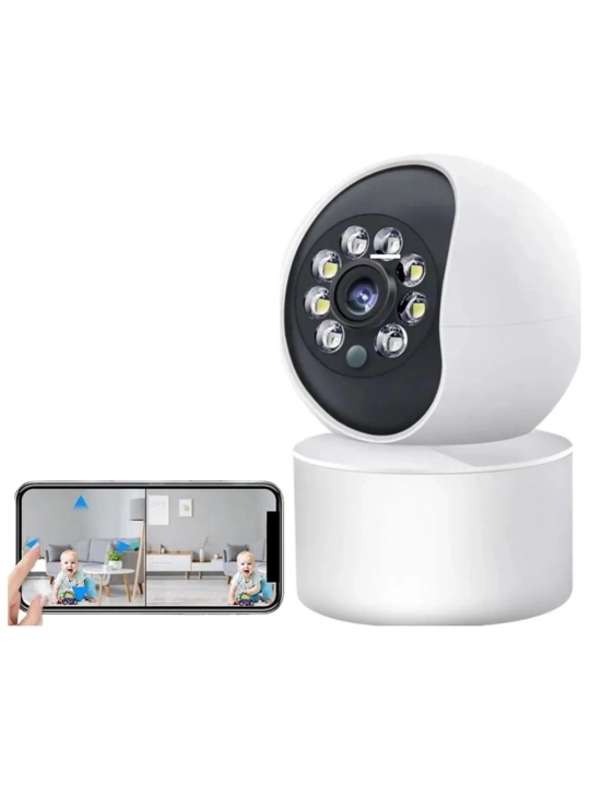 Wi-Fi камера наблюдения 360°, камера видеонаблюдения, камера