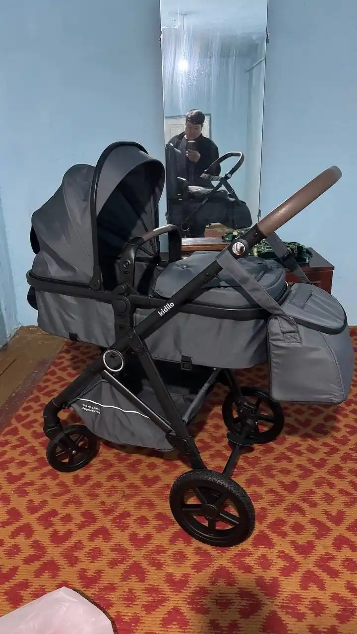 Коляска для детей KIDILO K-08 коляска c сумкой, 2 в 1, прогулочная