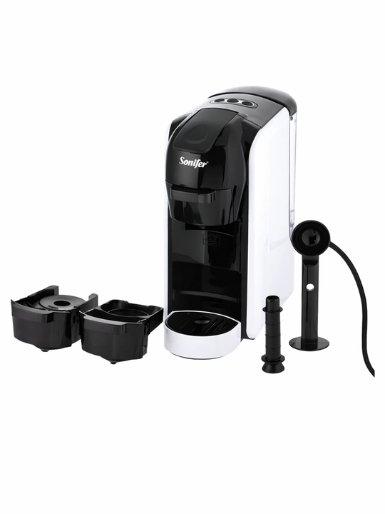 Kofe mashina Sonifer SF-3539 3 in 1, kapsulali qahva mashinasi