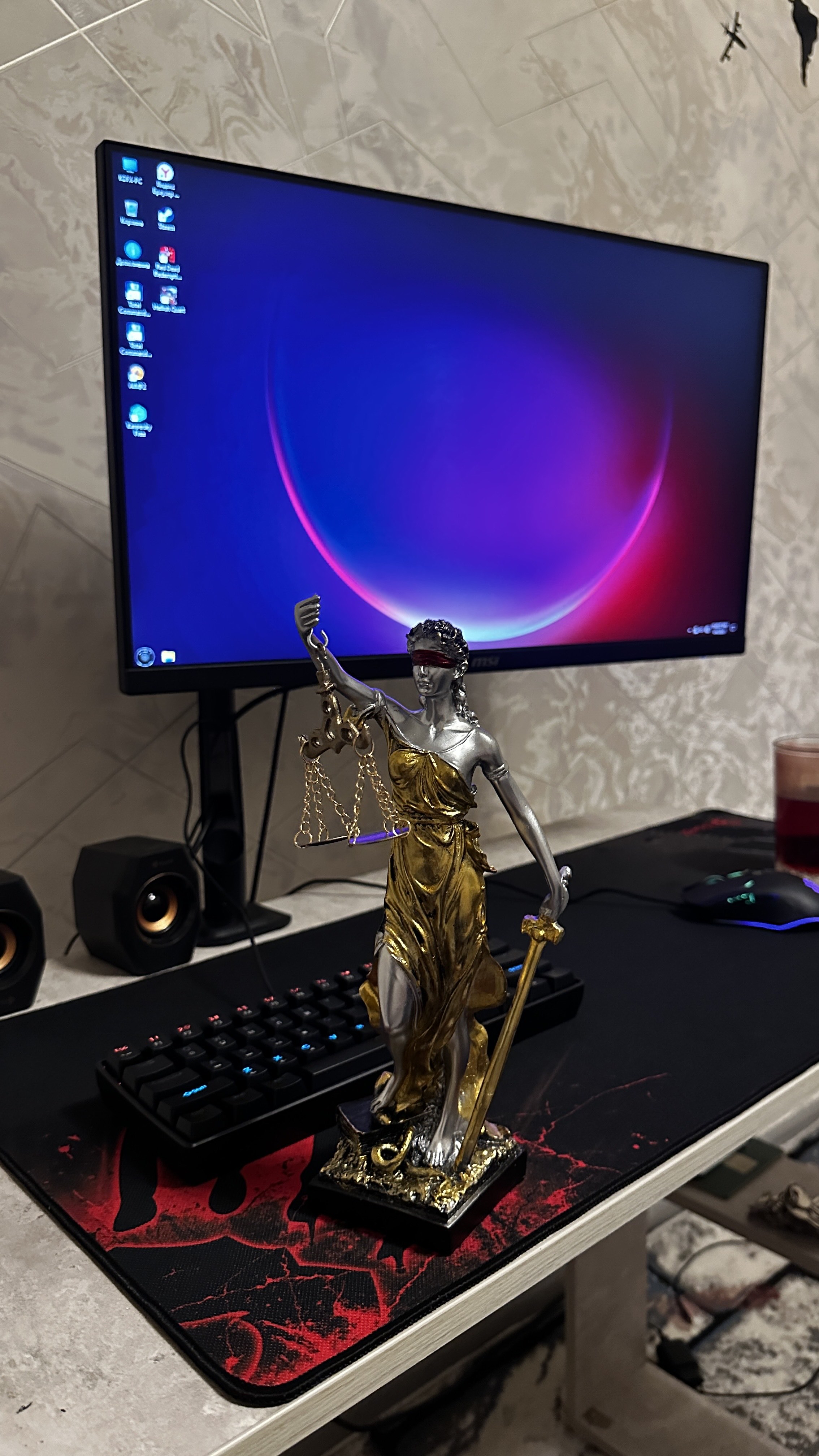 Статуэтка “Фемида” (Lady Justice) – декоративный сувенир