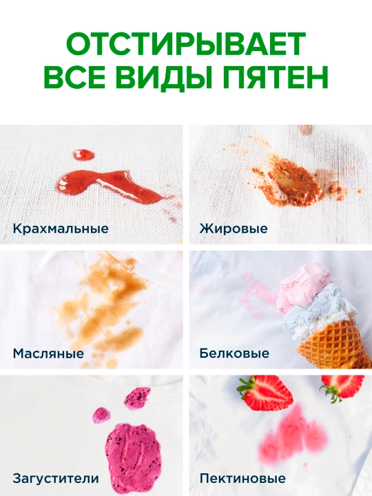 Капсулы для стирки SYNERGETIC COLOR, 40 капсул