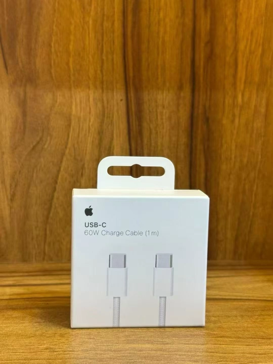 USB-C Lightning kabel 1m iPhone uchun tez zaryadlash 60W