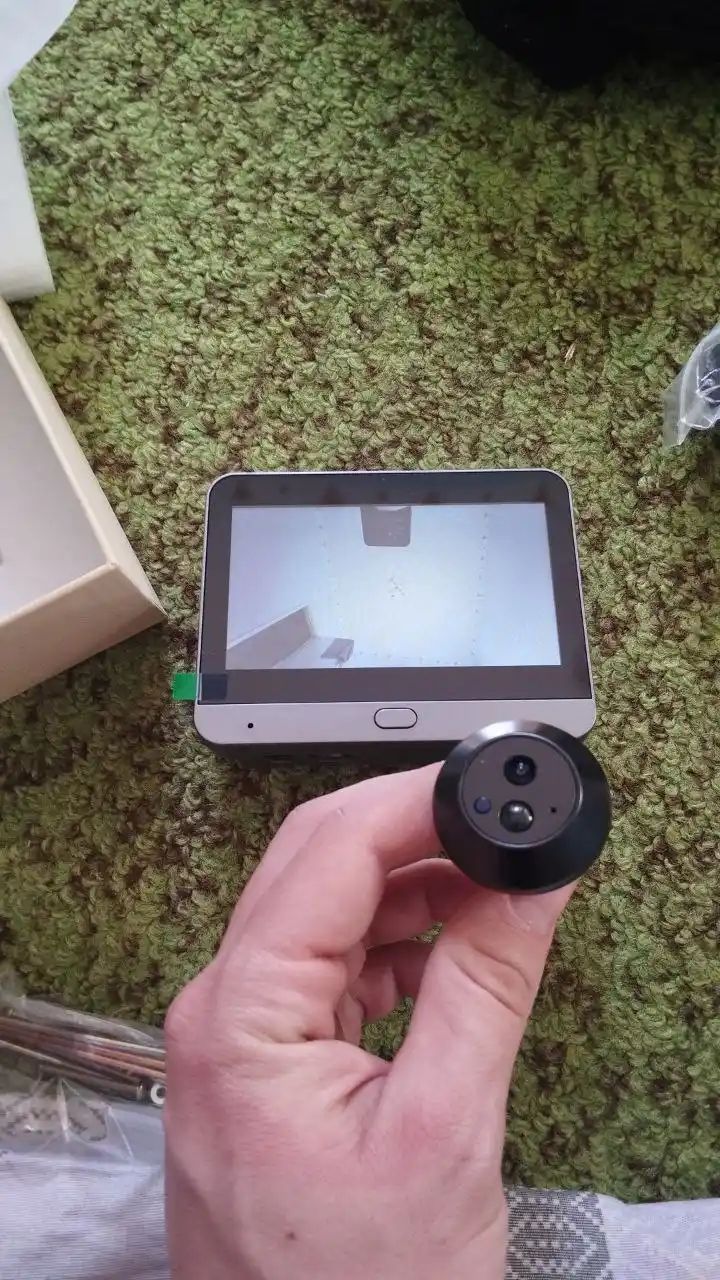 NOVA RH-PD10 Eshik teshigi Wi-Fi, 3 MP kamera, xonadonlar uchun videokuzatuv tizimi