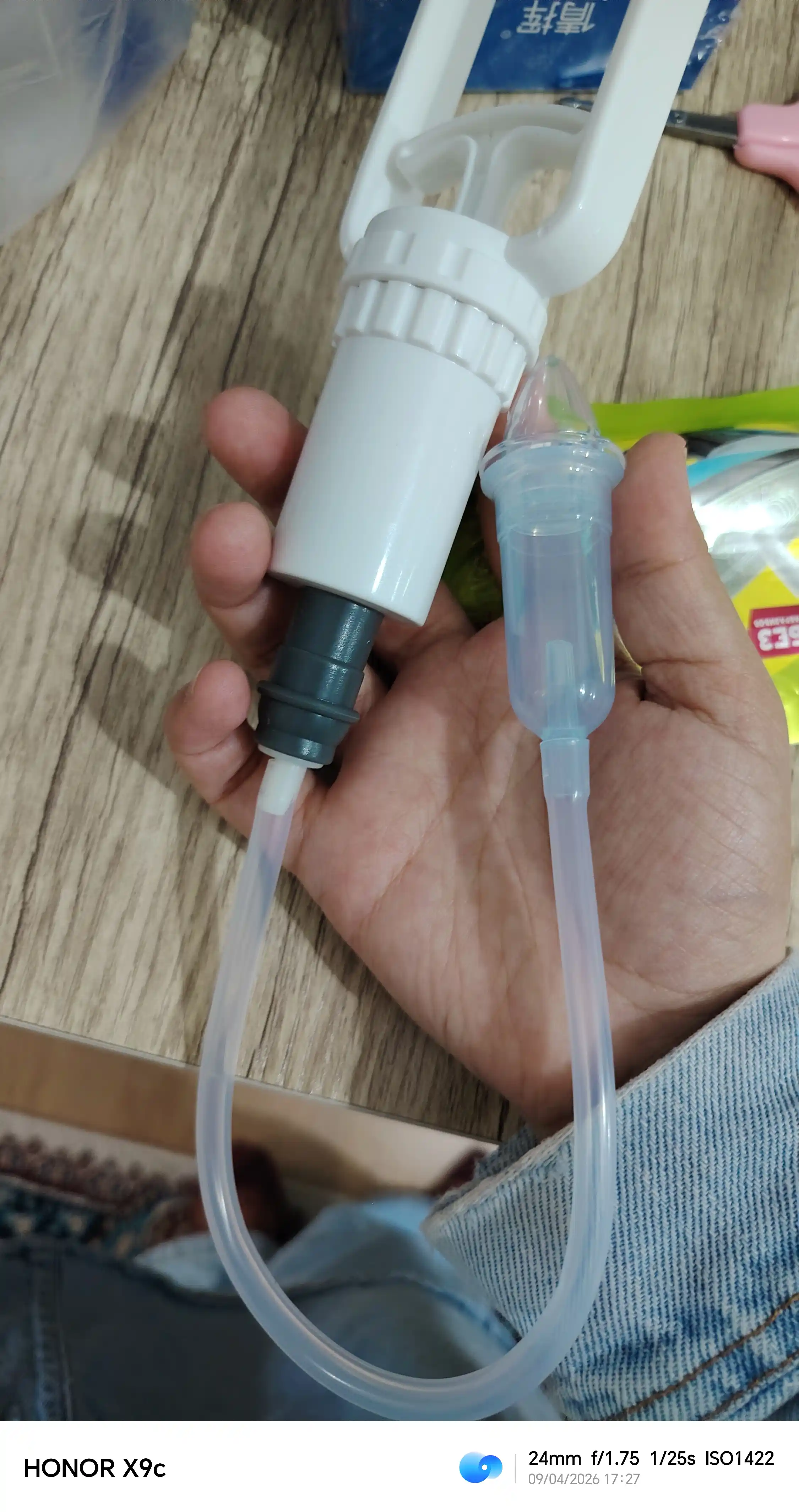 Bolalar burun aspiratori, burun tozalash uchun aspirator, bolalar uchun burun so‘rg‘ichi