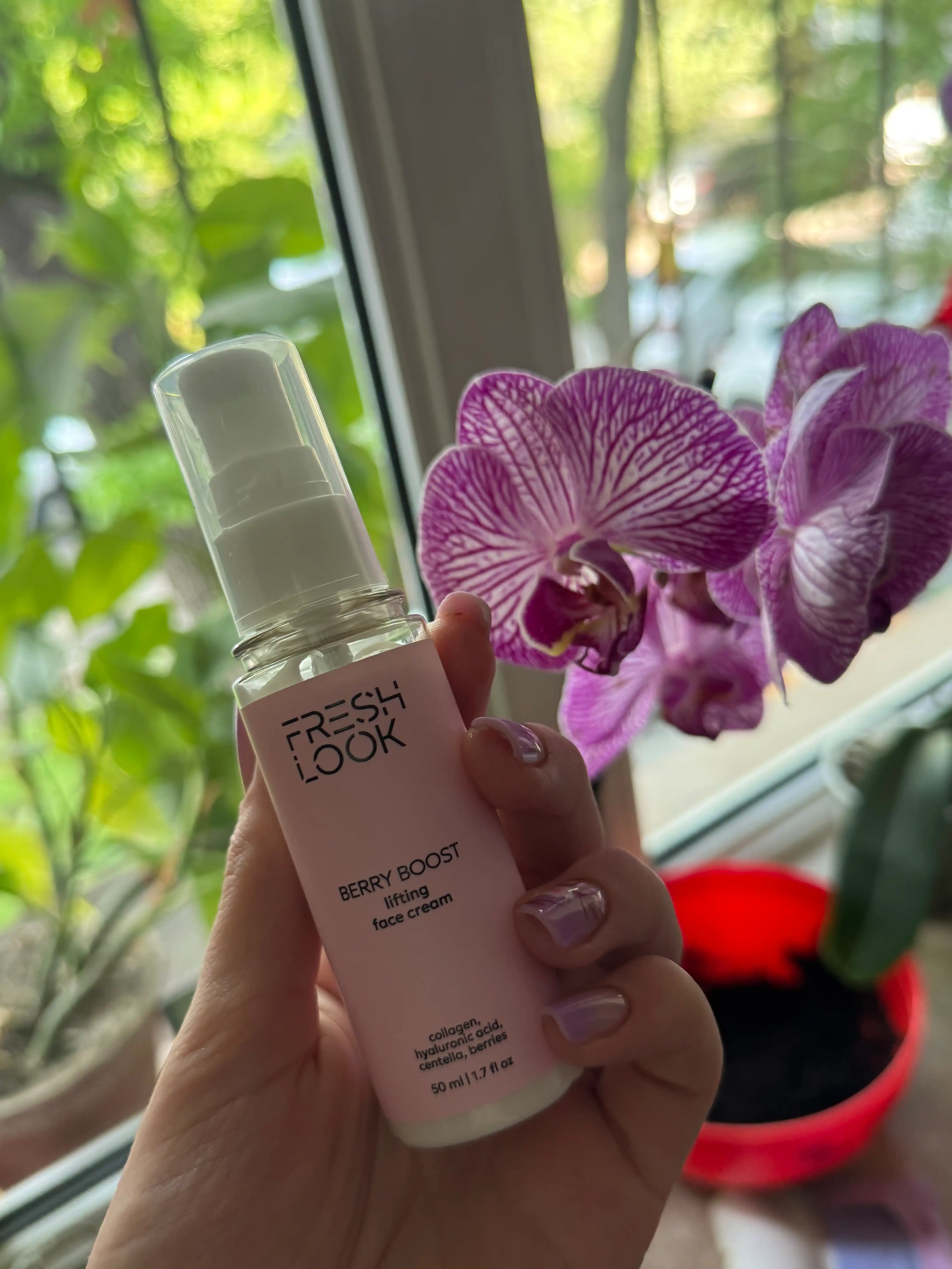 Yuz uchun lifting kremi — FRESH LOOK BERRY BOOST FACE CREAM, 50 ml