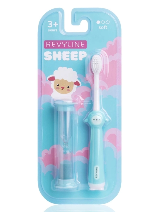 Детская зубная щетка Revyline 0+, мягкая, для новорожденных и малышей