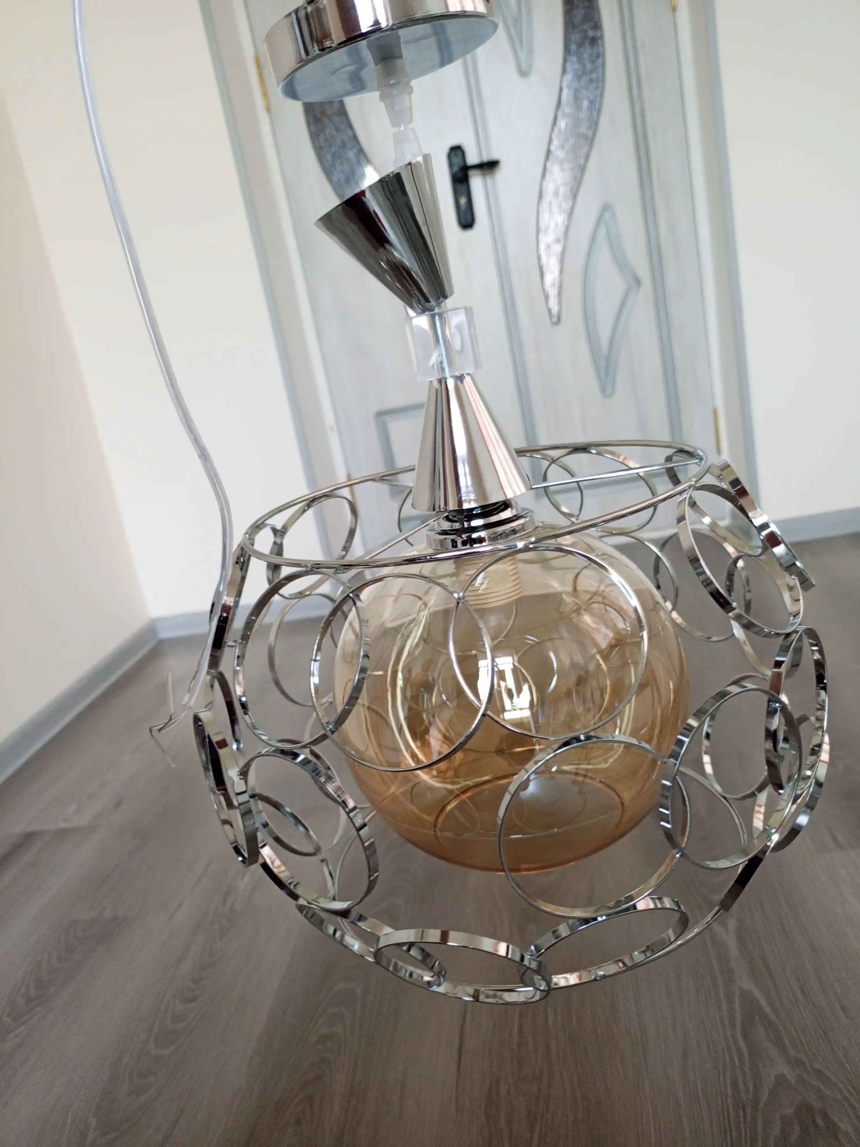 OSHXONA VA BAR UCHUN LOFT osma qandil, E27, metall, 10 m2 gacha, oson o‘rnatiladi