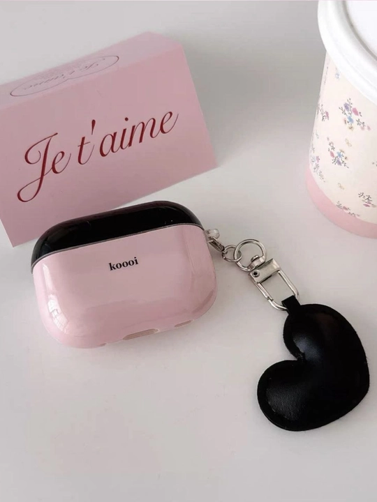 Чехол для наушников AirPods 4 с сердечками, чехол для airpods 4, кейс для наушников, Стич