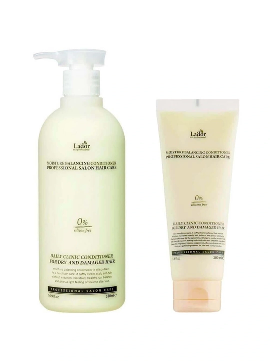 Sochni namlantiruvchi, tarkibida silikon bo‘lmagan konditsioner Lador Moisture Balancing