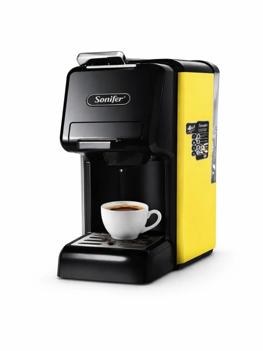 Kapsulali kofe mashinasi Sonifer SF-3601 4in1, 1350W, 19 bar, Nespresso, Dolce Gusto