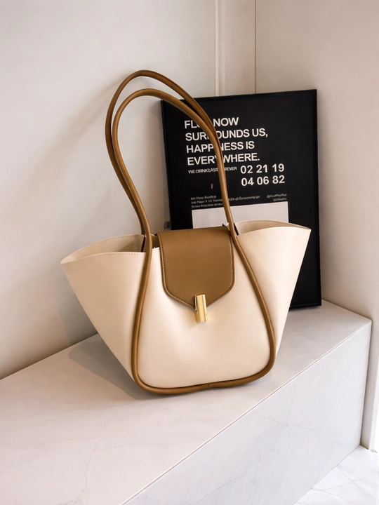 Ayollar uchun charm tout sumka, moda bahorgi shopper, o‘qish va ish uchun