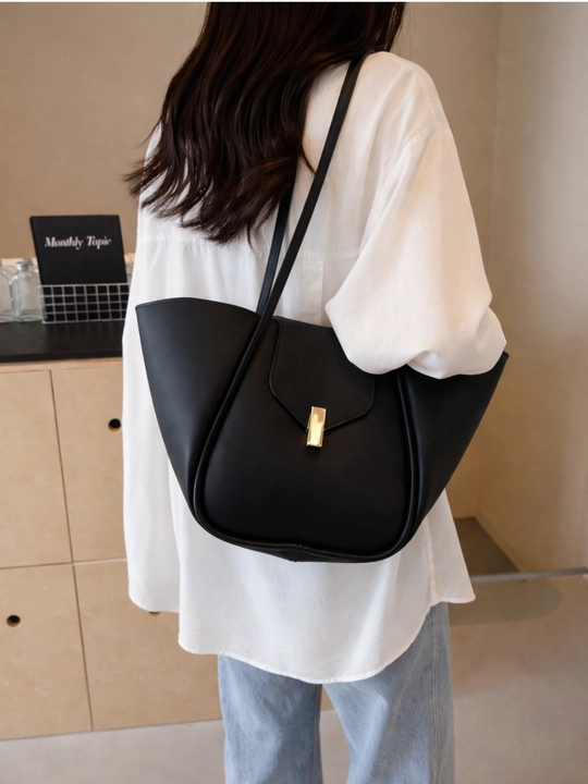 Ayollar uchun charm tout sumka, moda bahorgi shopper, o‘qish va ish uchun