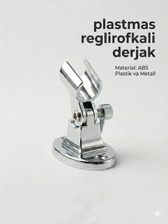 Dush bosh tutqichi, devorga o‘rnatiladigan, leyka uchun tutqich