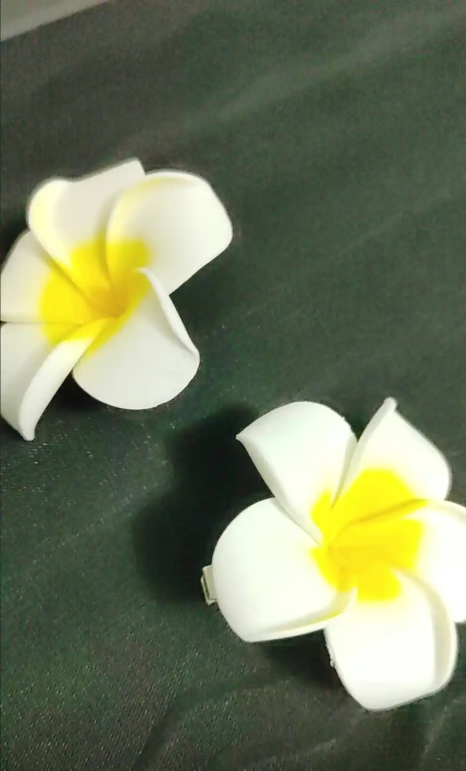 Заколка для волос в виде гавайского цветка, женская заколка цветок, Plumeria