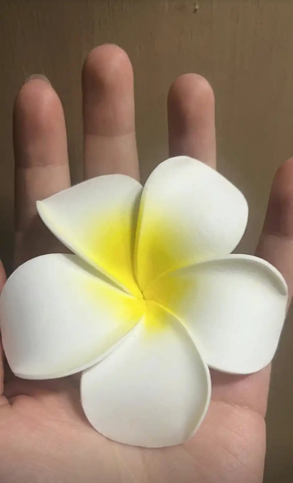 Заколка для волос в виде гавайского цветка, женская заколка цветок, Plumeria