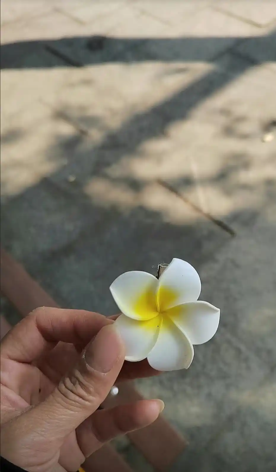 Заколка для волос в виде гавайского цветка, женская заколка цветок, Plumeria