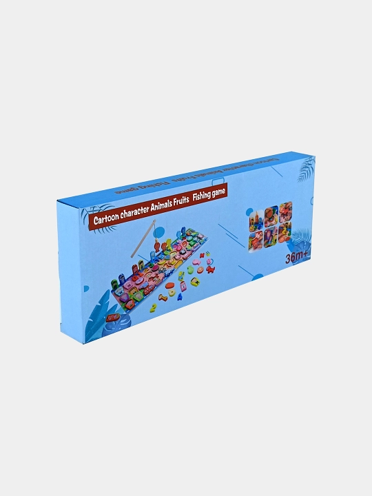Magnit baliq o'yini Cartoon Animals Fruits 36m+