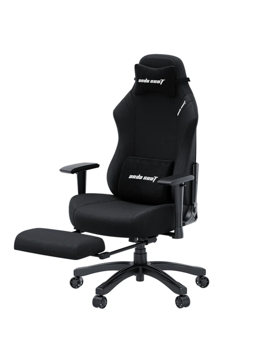 Anda Seat Luna Pro Large Gaming o‘yin kompyuter kreslosi, oyoq tagligi bilan
