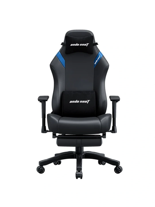 Anda Seat Luna Pro Large Gaming o‘yin kompyuter kreslosi, oyoq tagligi bilan