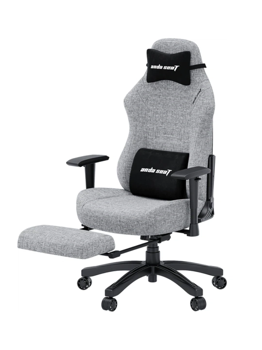 Anda Seat Luna Pro Large Gaming o‘yin kompyuter kreslosi, oyoq tagligi bilan