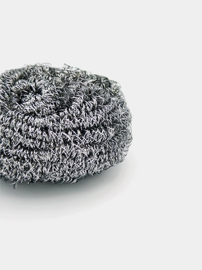 Idishlarni tozalash uchun Koreys Vixen zanglamaydigan metall spiral gubka