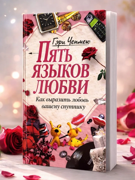 Книга "Пять языков любви. Как выразить любовь вашему спутнику" - 
