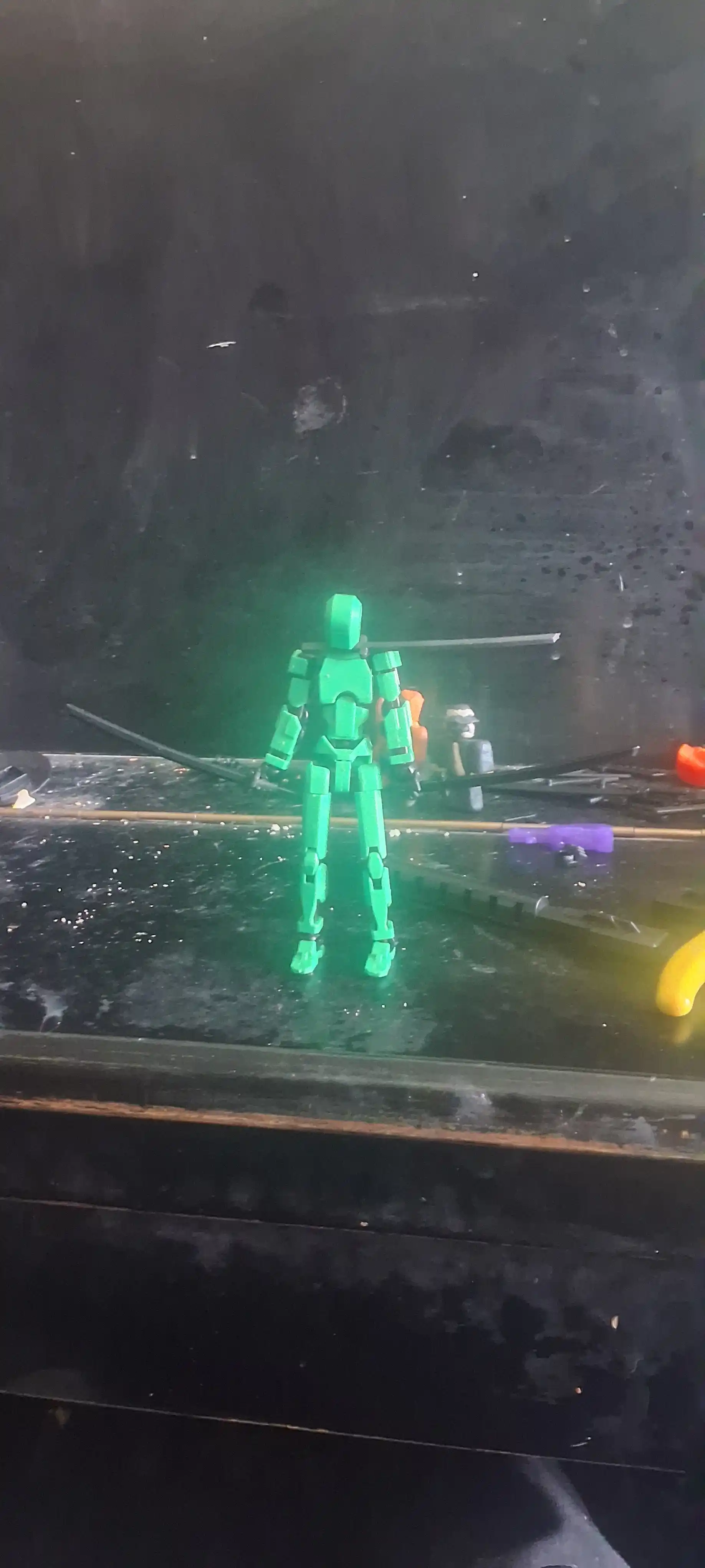 DUMMY 13, 3D detallardan maneken-qo'g'irchoq, bo'g'inlar harakatlanishi, magnitlar bilan