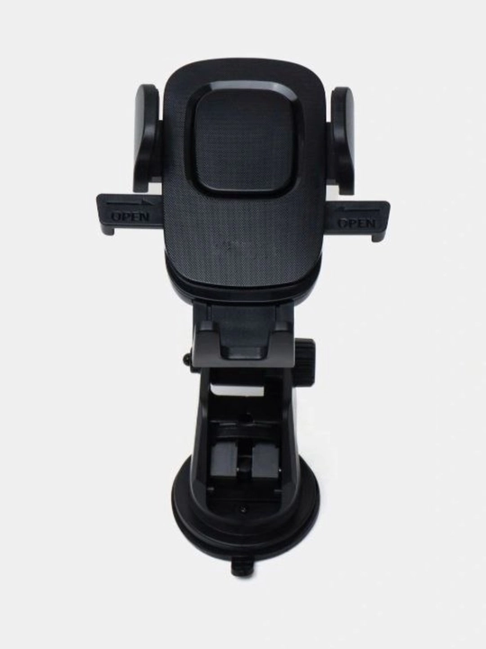 Avtomobil uchun telefon ushlagichi, vakuumli, 360° aylanuvchi, universal smartphone holder