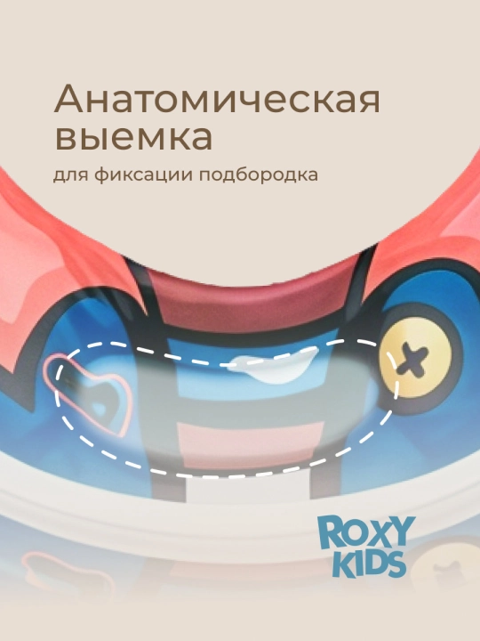 ROXY-KIDS Flipper chaqaloqlar uchun bo‘yin suzish halqasi, shishiriladigan