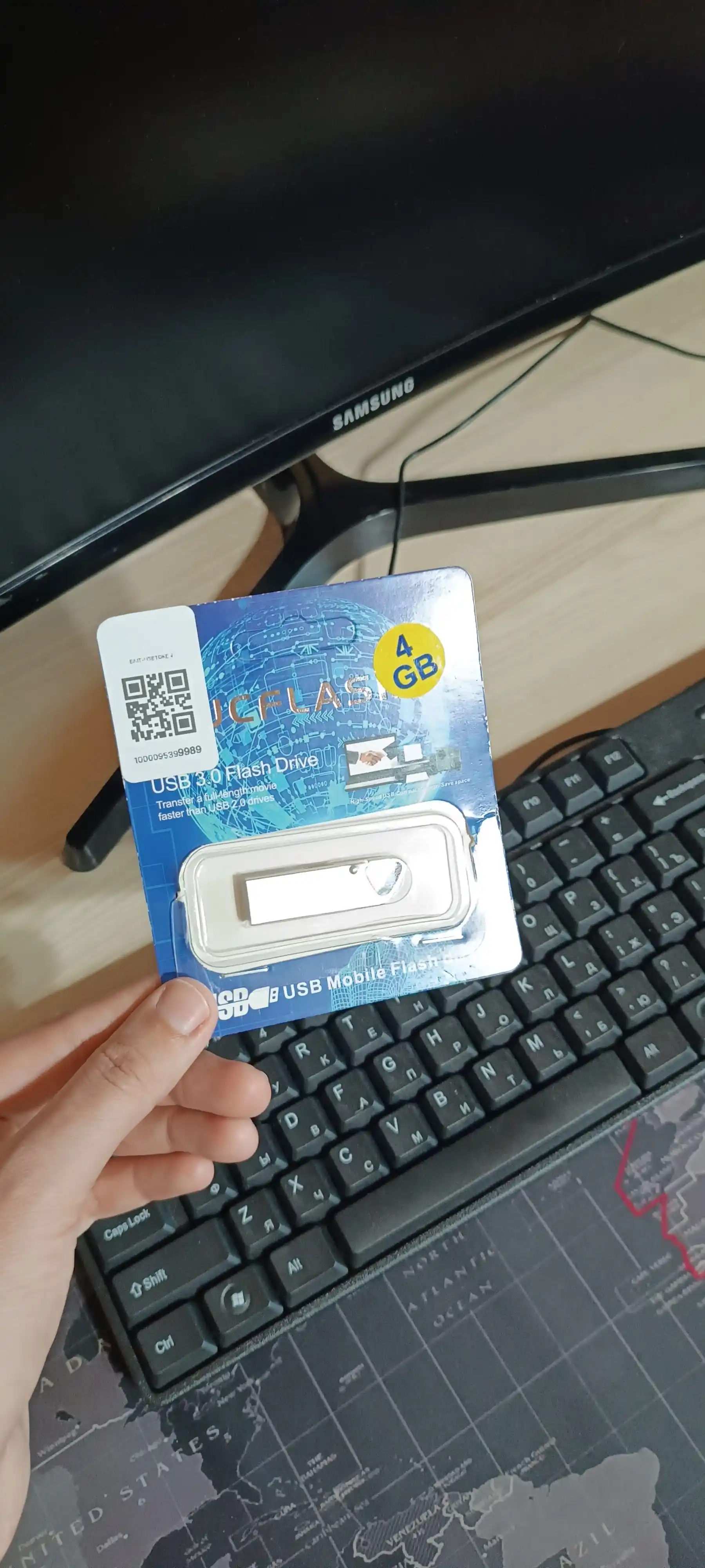 Защищённый USB-ключ с паролем и шифрованием данных, аналог USB-Токена для ЭЦП