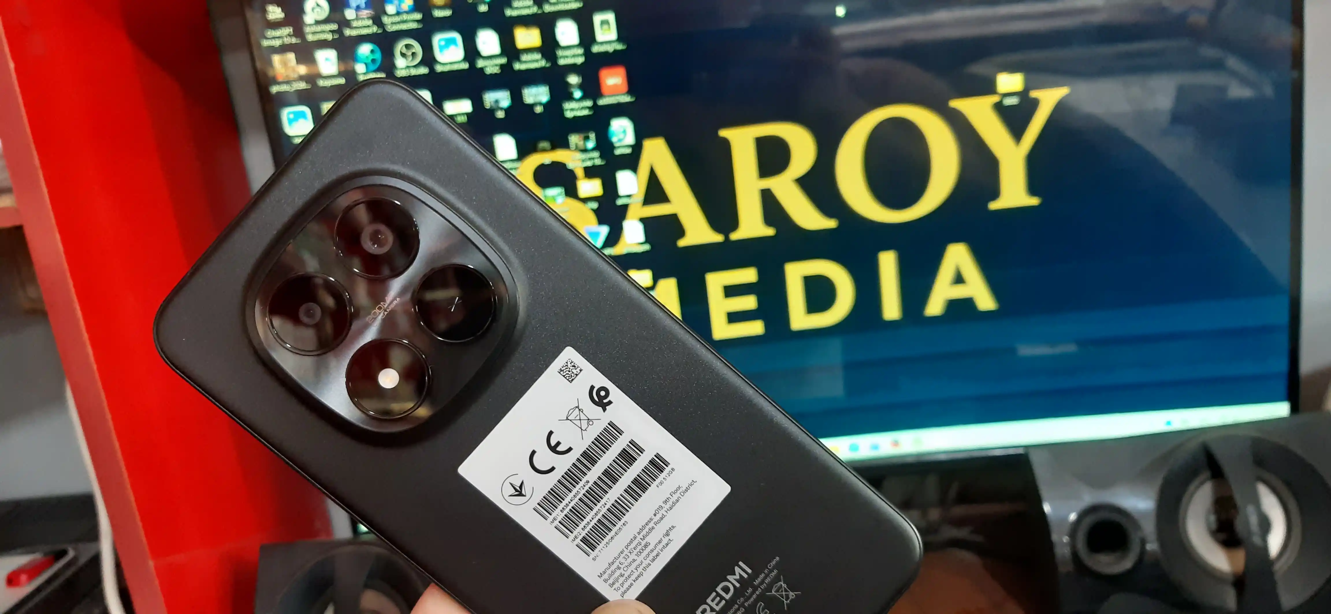 Смартфон Xiaomi Redmi Note 15 Pro+ 5G, 200MP 6500mAh 100W