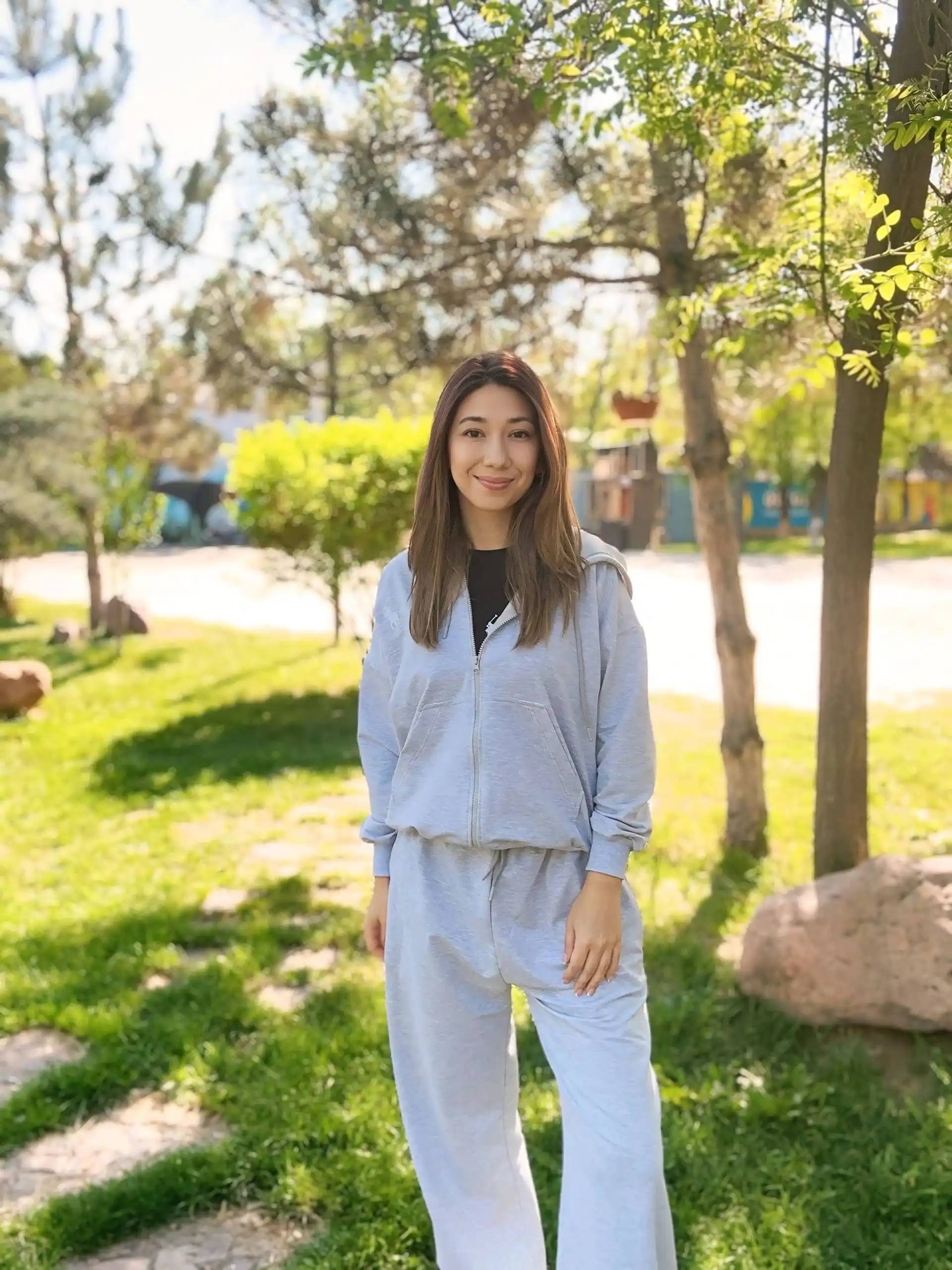 Uchlik sport kostyumi, oversize spartifka ayollar uchun, ayollar dvoykasi