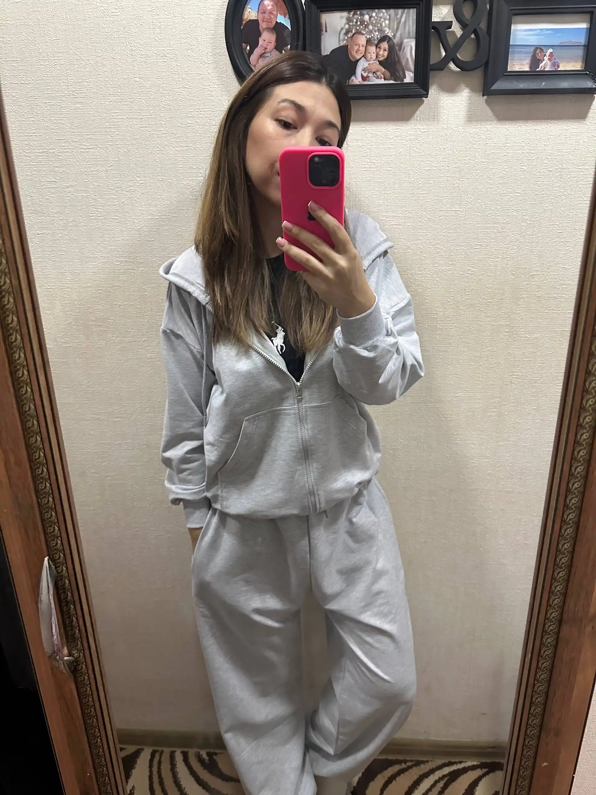 Uchlik sport kostyumi, oversize spartifka ayollar uchun, ayollar dvoykasi