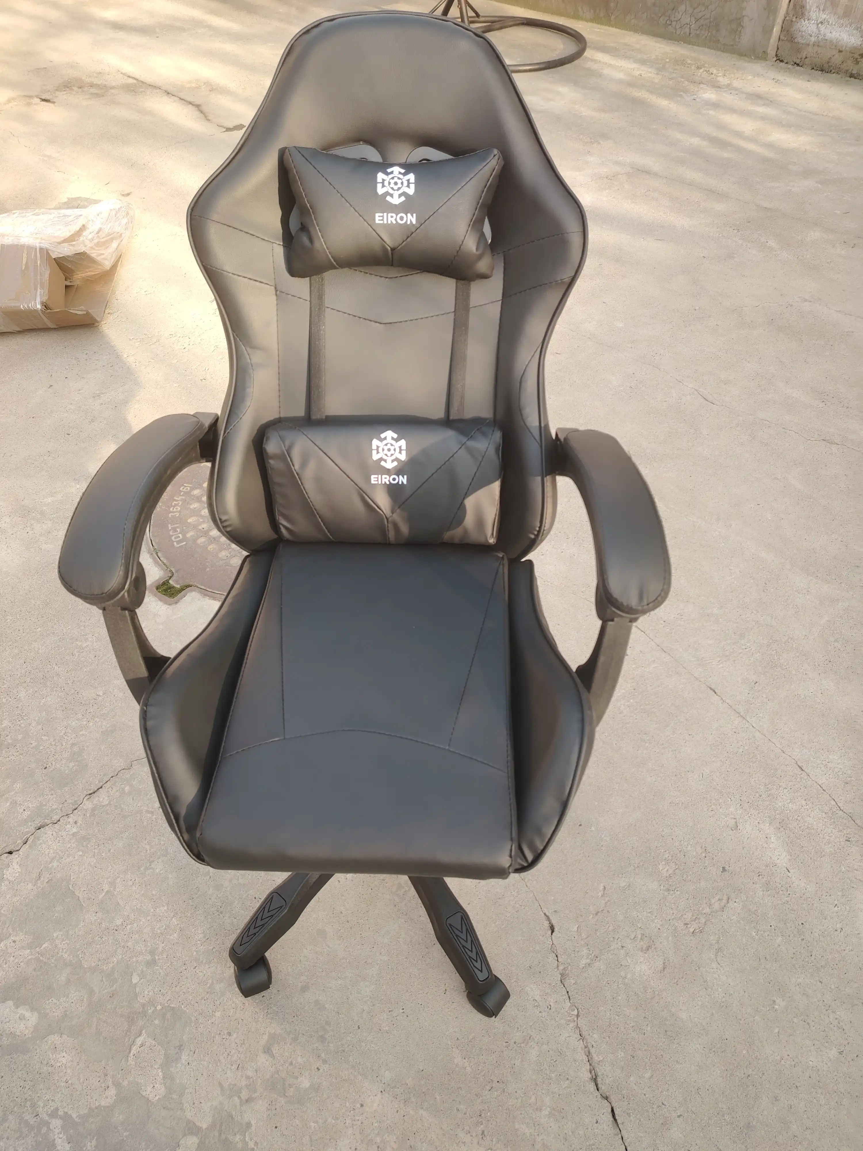 EIRON FIT o‘yin kreslosi, 120 kg gacha, ergonomik, mustahkam karkas, PU teri