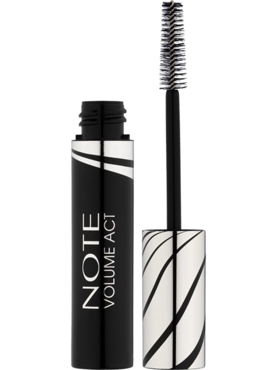 NOTE “Volume Act Mascara” qora tushi, 16 ml - 
