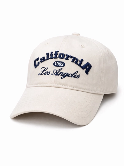 Кепка подростковая California Los Angeles, бейсболка унисекс с вышивкой, летняя — CARTRND-CALIFORNIA-БЕЖЕВ-57