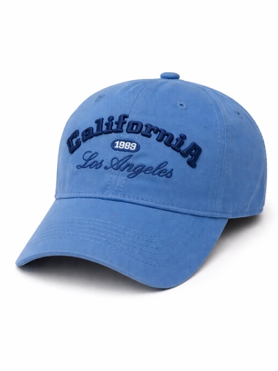 Кепка подростковая California Los Angeles, бейсболка унисекс с вышивкой, летняя — CARTRND-CALIFORNIA-ГОЛУБ-57