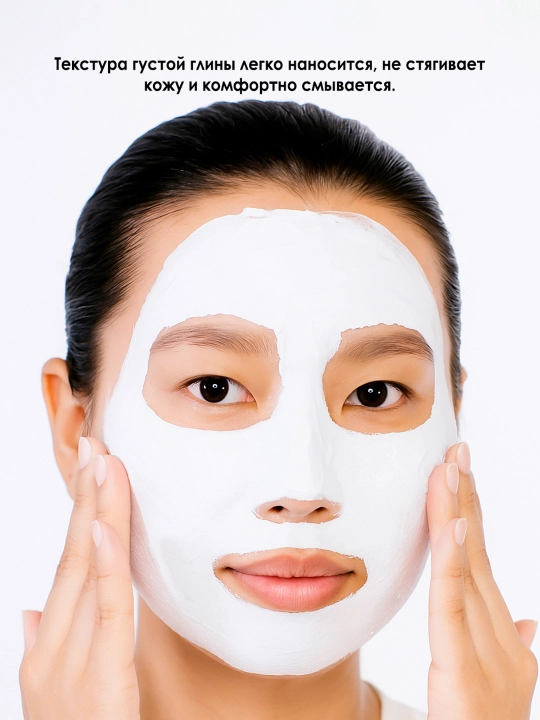 Глинянная маска против черных точек Lagom White Kaolin Mud Mask