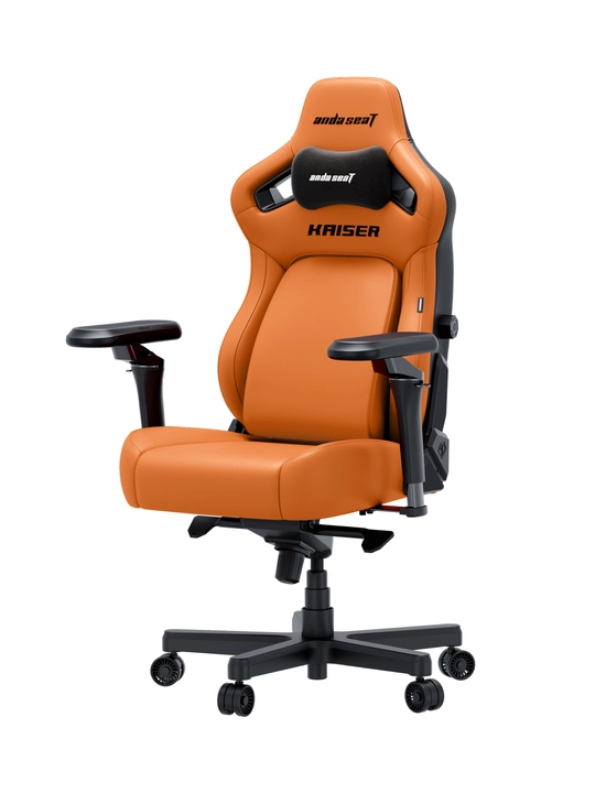 Игровое компьютерное кресло Anda Seat Kaiser 4 V2 Size L,XL Black PVC