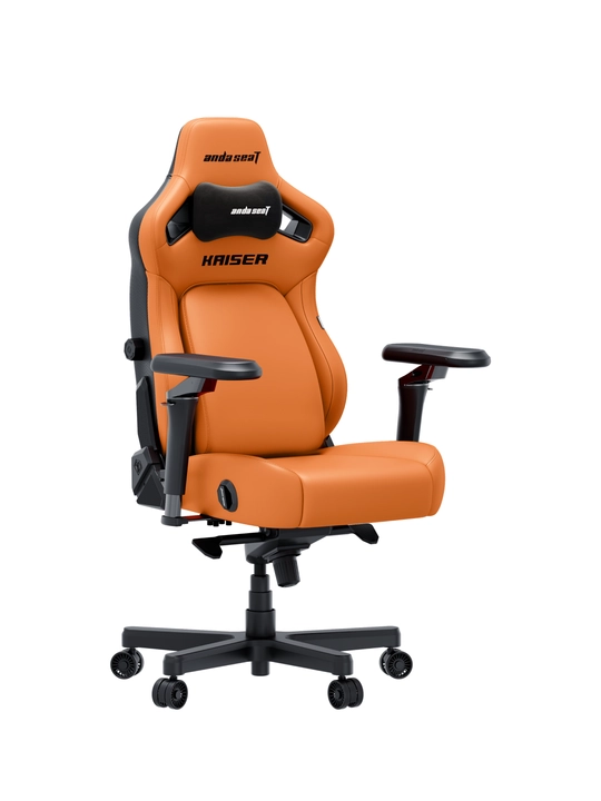 Игровое компьютерное кресло Anda Seat Kaiser 4 V2 Size L,XL Black PVC